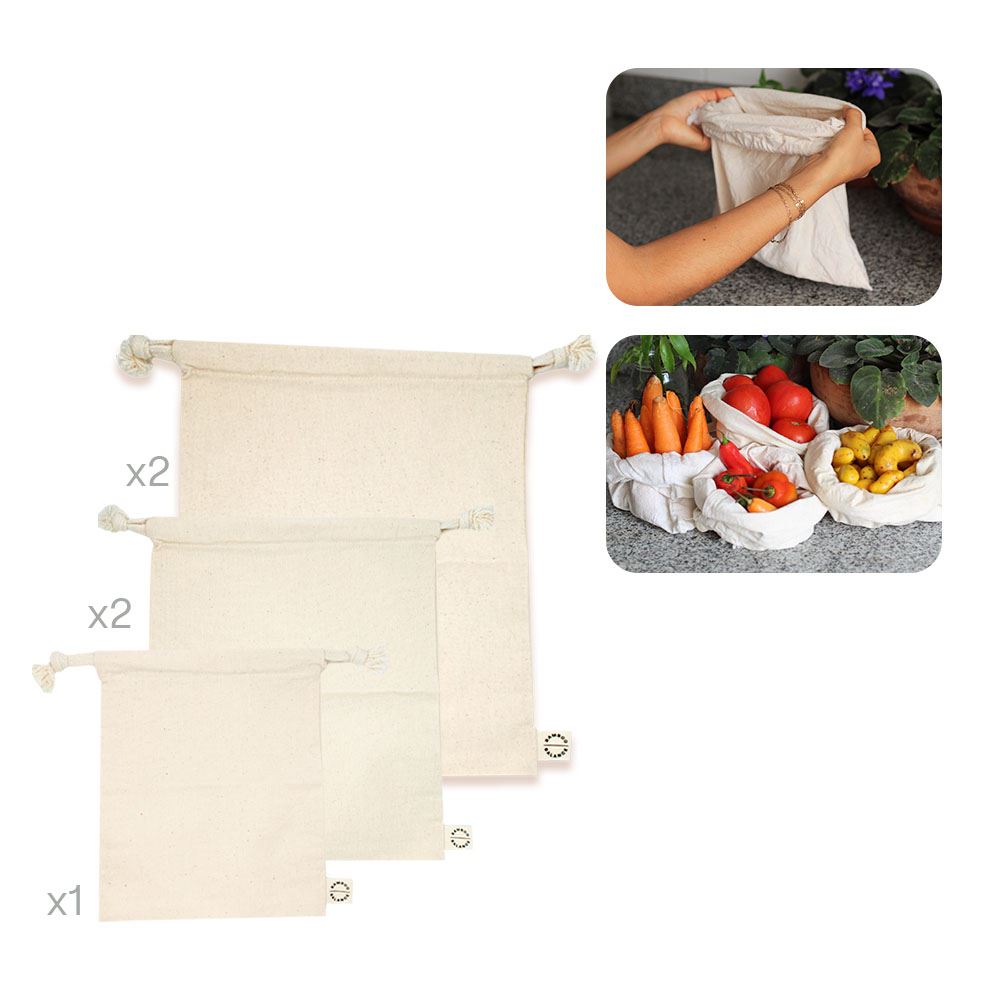 Pack de Bolsas para Compras a Granel Pack de Inicio